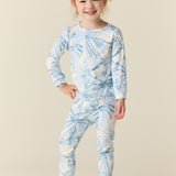 Hunter Cloud Jersey Kids Set in Winter Bows