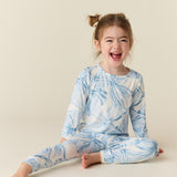 Hunter Cloud Jersey Kids Set in Winter Bows