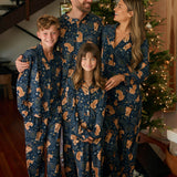 Alex Cloud Jersey Tween PJ Set in Cosmic Jungle