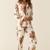 Winter Cloud Jersey PJ Set in Harvest