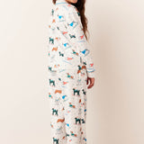 Alex Cloud Jersey Tween PJ Set in Aprés Pups