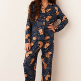 Alex Cloud Jersey Tween PJ Set in Cosmic Jungle