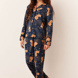Alex Cloud Jersey Tween PJ Set in Cosmic Jungle