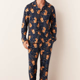 Noah Cloud Jersey PJ Set in Cosmic Jungle