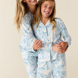 Alex Cloud Jersey Tween PJ Set in Winter Bows
