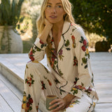 Winter Cloud Jersey PJ Set in Harvest