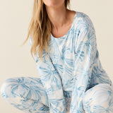 Shari Cloud Jersey PJ Set in Winter Bows