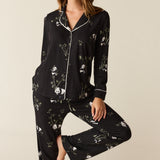 Winter Cloud Jersey PJ Set in Sleepy Panda