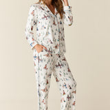 Winter Cloud Jersey PJ Set in Winter Break Pups