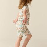 Wyatt Summer Jersey Kids Set in Oasis