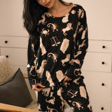 Shari Cloud Jersey PJ Set in Zodiac