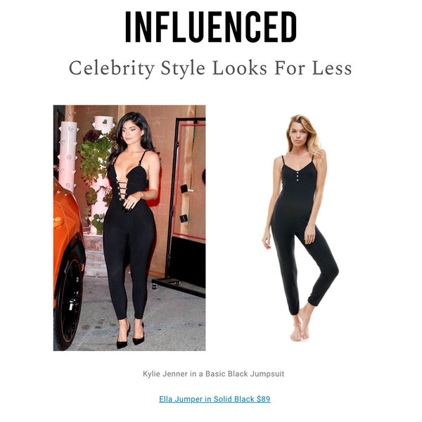 INFLUENCED MAGAZINE | CELEBRITY STYLE LOOKS FOR LESS