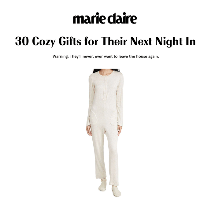 MARIE CLAIRE | 30 Cozy Gifts for Their Next Night In