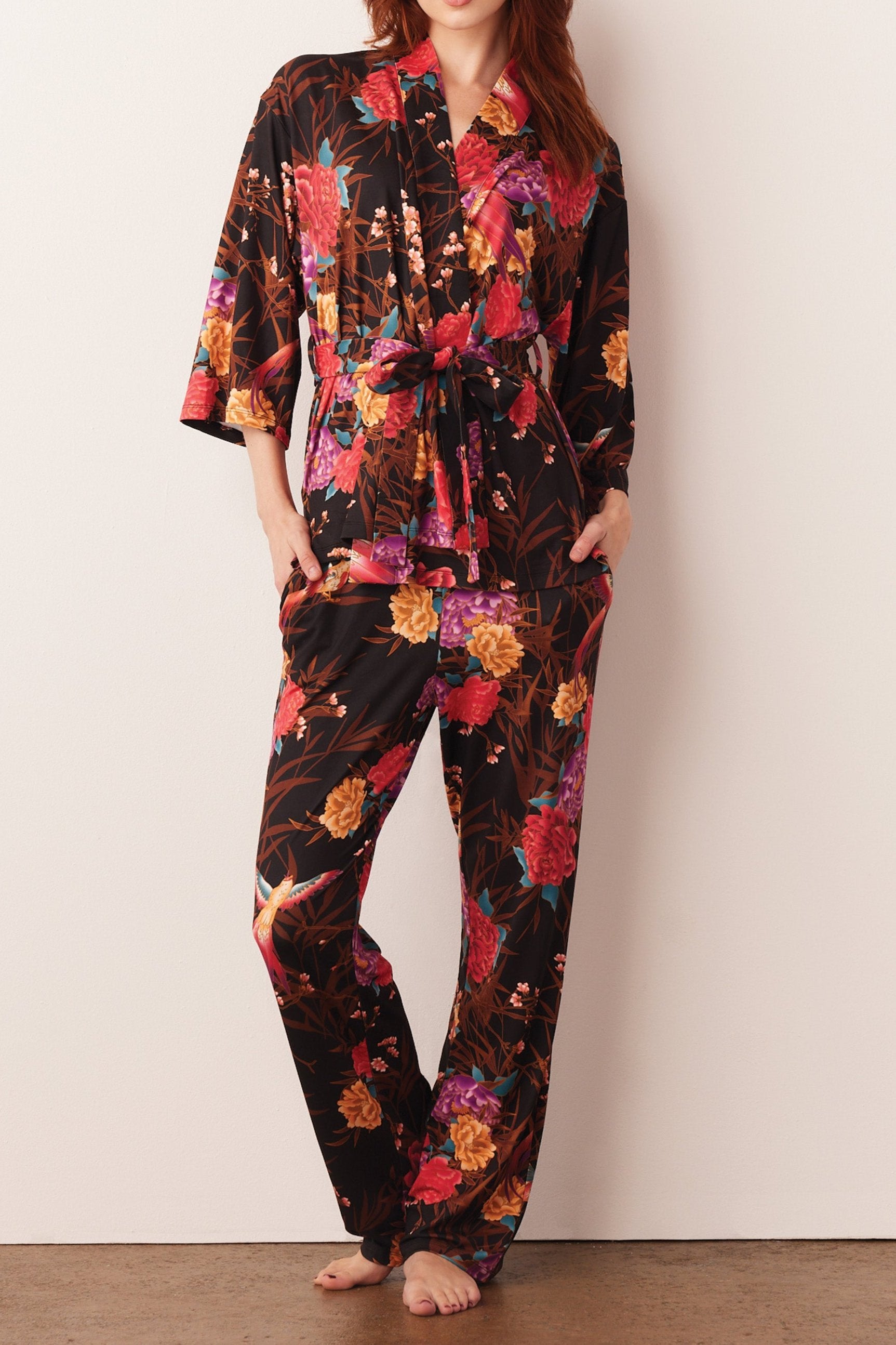 Julia Cloud Jersey PJ Set Twilight Garden