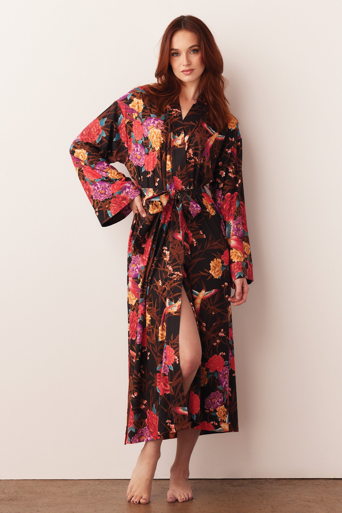 KAIA KIMONO ROBE | TWILIGHT GARDEN