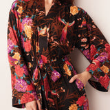 Kaia Kimono Robe | Twilight Garden