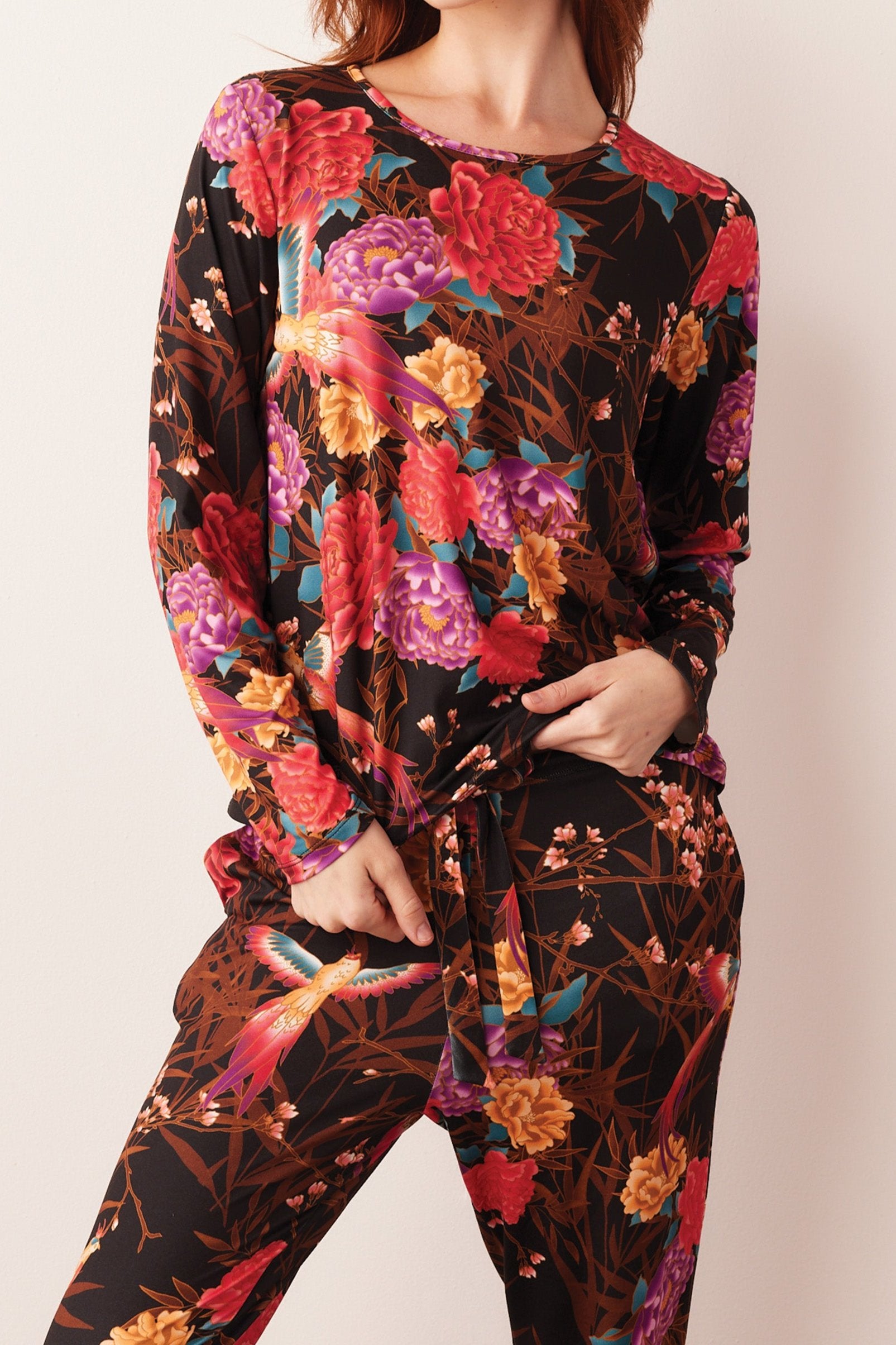 Load image into Gallery viewer, SHARI PJ SET | TWILIGHT GARDEN

