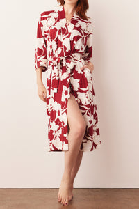 VERA MIDI ROBE | WINTER BLOOM