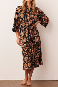 VERA MIDI ROBE | DAMASK