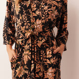 Vera Midi Robe | Damask