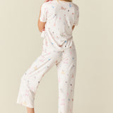 Alyssa Cloud Jersey PJ Set in Spa Day