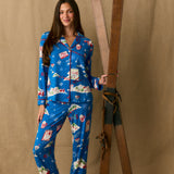 Aria TENCEL™ Lyocell Long PJ Set in Aprés Ski