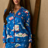 Aria TENCEL™ Lyocell Long PJ Set in Aprés Ski