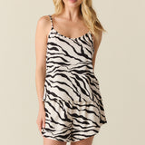 Jenna Cloud Jersey PJ Set in Serengeti