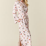 Kaia Cloud Jersey Kimono Robe in Sweet Dreams