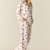 Winter Cloud Jersey PJ Set in Bisou