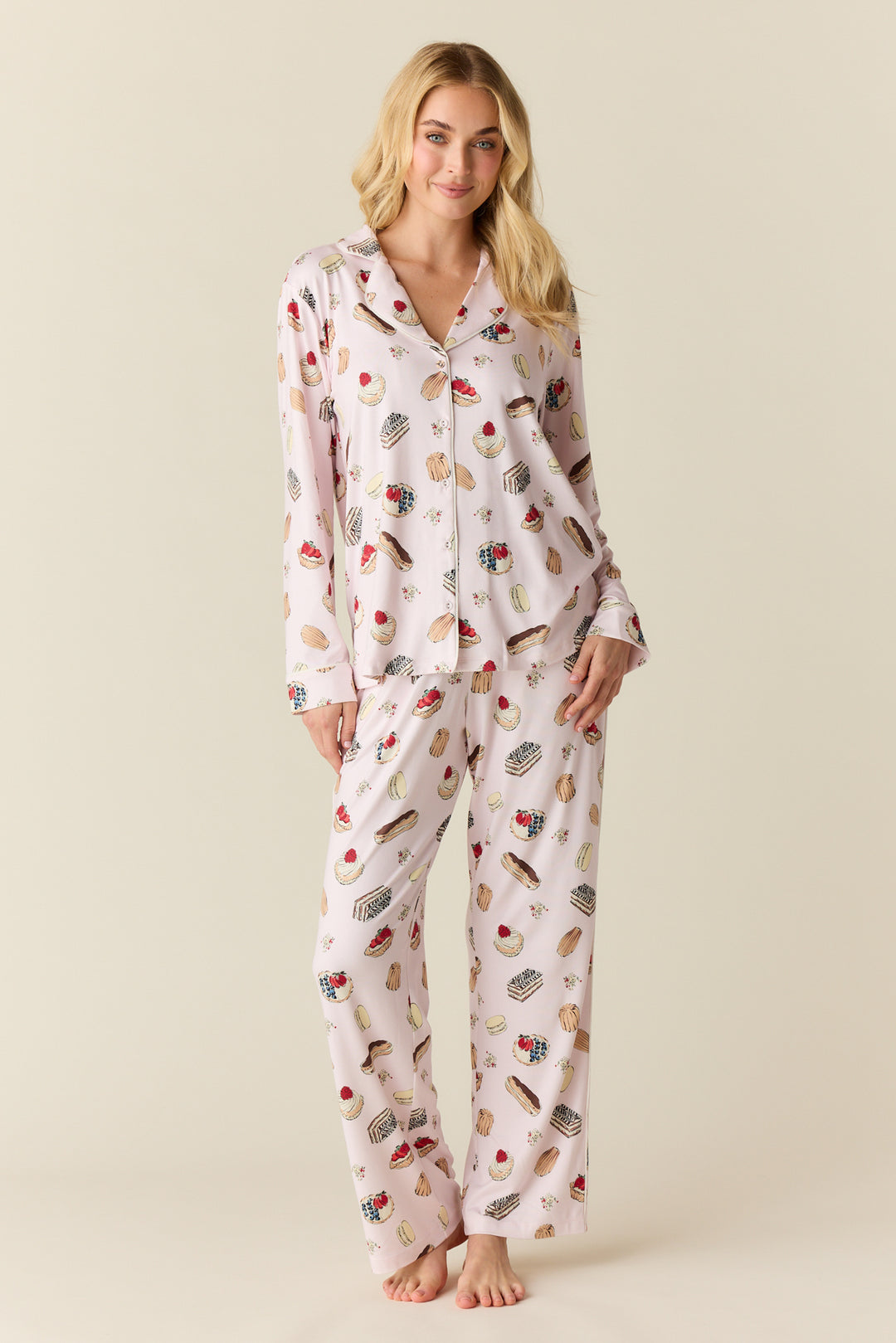 Winter Cloud Jersey PJ Set in Sweet Dreams – MASONgrey