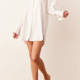 Daniela Boyfriend Shirt | Blanc