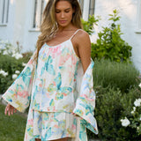 Esme Cloud Jersey PJ Set in Butterfly Bloom