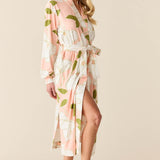 Della Banded Midi Robe | Magnolia