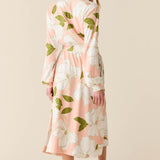 Della Banded Midi Robe | Magnolia