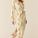 Della Banded Midi Robe | Fleur