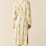 Della Banded Midi Robe | Fleur