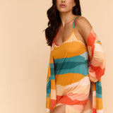 Chanelle Slip Dress | Sunset