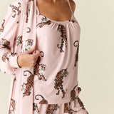 Esme Cloud Jersey PJ Set in Prowl