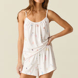 Esme Cloud Jersey PJ Set in Spa Day