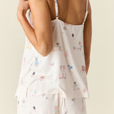 Esme Cloud Jersey PJ Set in Spa Day