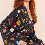 Kaia Kimono Robe | Mystic