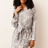 Meadow Classic Short Robe | Whisper