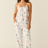 Bella Cloud Jersey PJ Set in Jet Set