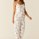 Bella Cloud Jersey PJ Set in Jet Set