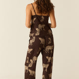 Bella Cloud Jersey PJ Set in Savanna