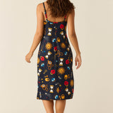 Chanelle Cloud Jersey Slip Dress in Mystic