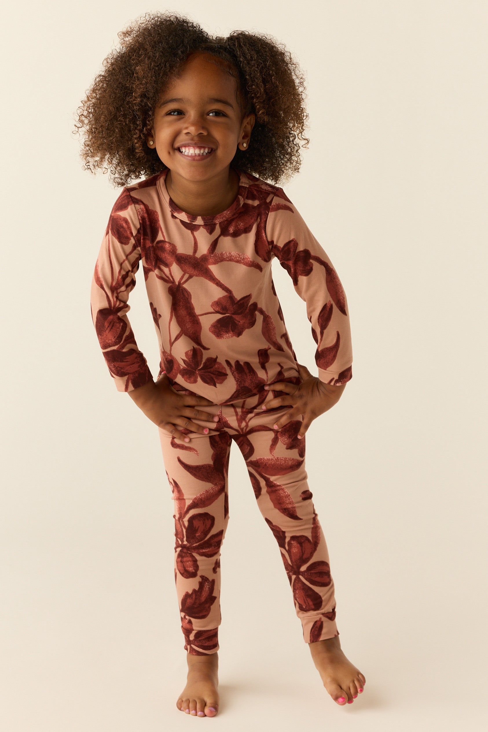 Hunter Cloud Jersey Set Rosewood