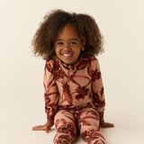 Hunter Cloud Jersey Kids Set in Rosewood