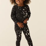 Hunter Cloud Jersey Kids Set in Black Stars